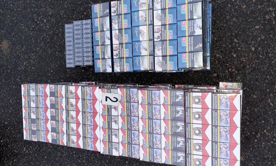 Záchyt cigaret na D1